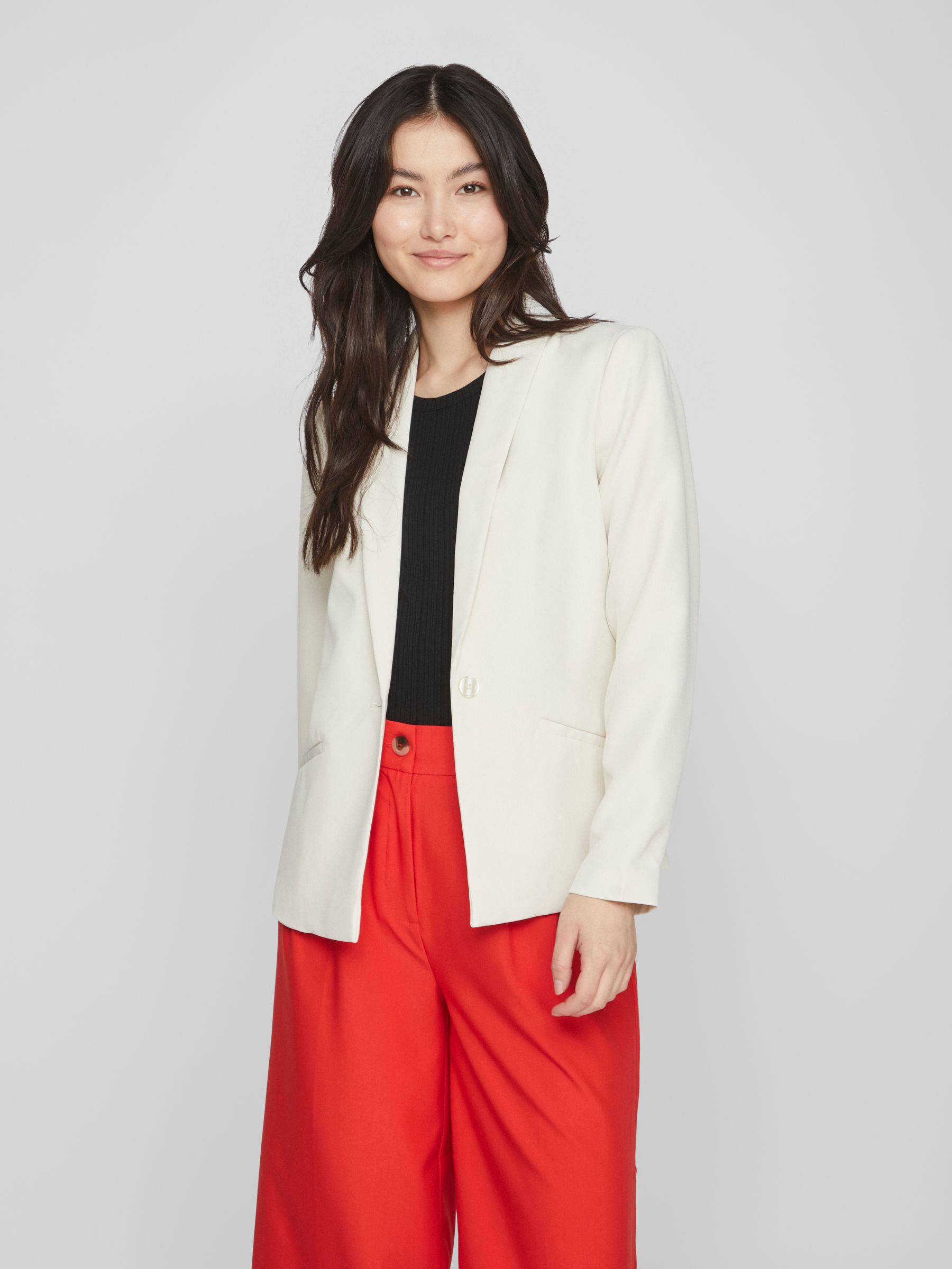Petite beige blazer sales