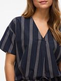 VILA VIPRISILLA SHORT SLEEVED TOP, Navy Blazer, highres - 14105063_NavyBlazer_1191696_006.jpg