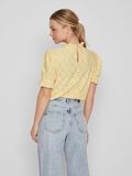 VILA EMBROIDERED SHORT SLEEVED TOP, Golden Haze, highres - 14070251_GoldenHaze_004.jpg