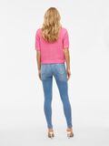VILA VISARAH MID-WAIST SKINNY FIT JEANS, Medium Blue Denim, highres - 14108883_MediumBlueDenim_004.jpg