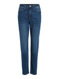 Vila HIGH-WAIST JEANS MOM, Dark Blue Denim, highres - 14080820_DarkBlueDenim_001.jpg