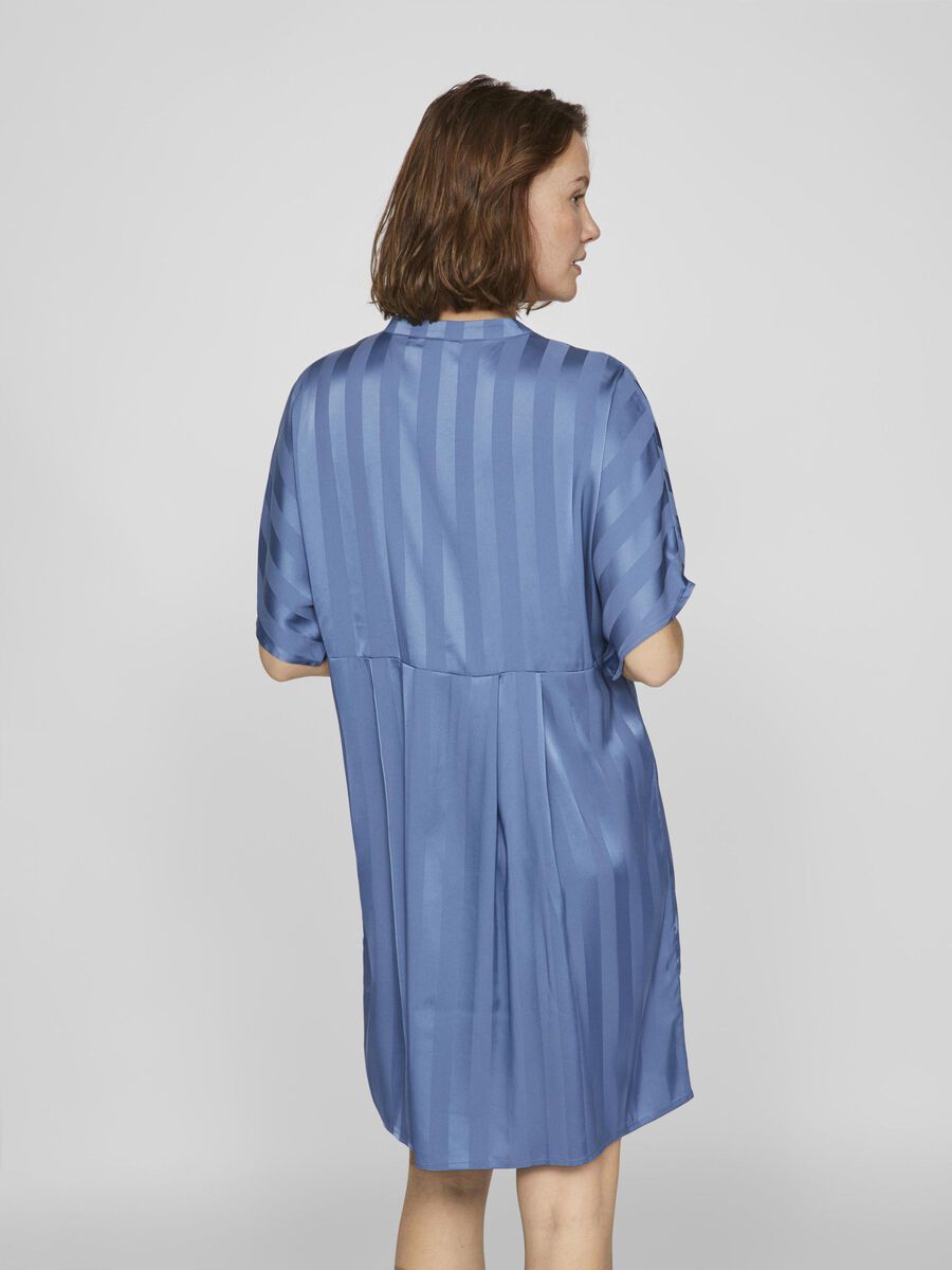 VILA KORTE MOUWEN KORTE JURK, Coronet Blue, highres - 14103585_CoronetBlue_004.jpg