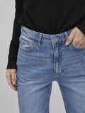 Vila À TAILLE HAUTE JEAN DROIT, Medium Blue Denim, highres - 14084730_MediumBlueDenim_1038127_007.jpg