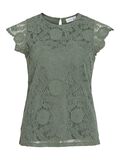 VILA VIMYNTE LACE SHORT SLEEVED TOP, Laurel Wreath, highres - 14112803_LaurelWreath_001.jpg