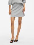 VILA VIREDLECT MINI SKIRT, Light Grey Melange, highres - 14112390_LightGreyMelange_003.jpg