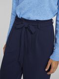 VILA HIGH WAIST WIDE-LEG TROUSERS, Navy Blazer, highres - 14107244_NavyBlazer_006.jpg