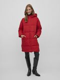Vila HOODED PUFFER COAT, Pompeian Red, highres - 14079826_PompeianRed_003.jpg