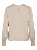 VILA LONG SLEEVED BLOUSE, Cement, highres - 14103236_Cement_002.jpg