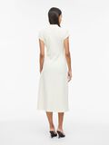 Product image thumbnail - VIRAFFI SHORT SLEEVED MIDI DRESS, Birch | 2