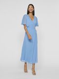 VILA SHORT SLEEVED MAXI WRAP DRESS, Blissful Blue, highres - 14107677_BlissfulBlue_003.jpg