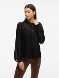 VILA VICHIKKA LACE SHIRT, Black, highres - 14082977_Black_003.jpg