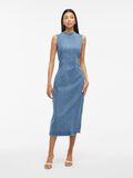 VILA VINONA MIDI JEANSKLÄNNING, Medium Blue Denim, highres - 14113600_MediumBlueDenim_005.jpg
