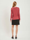 Vila KNITTED PULLOVER, Earth Red, highres - 14049301_EarthRed_004.jpg