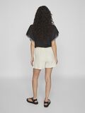 Vila HIGH-WAIST SHORTS, Super Light Natural Melan, highres - 14085287_SuperLightNaturalMelan_004.jpg