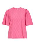 VILA VIASHINA ROUND NECK SHORT SLEEVED TOP, Sangria Sunset, highres - 14110247_SangriaSunset_001.jpg