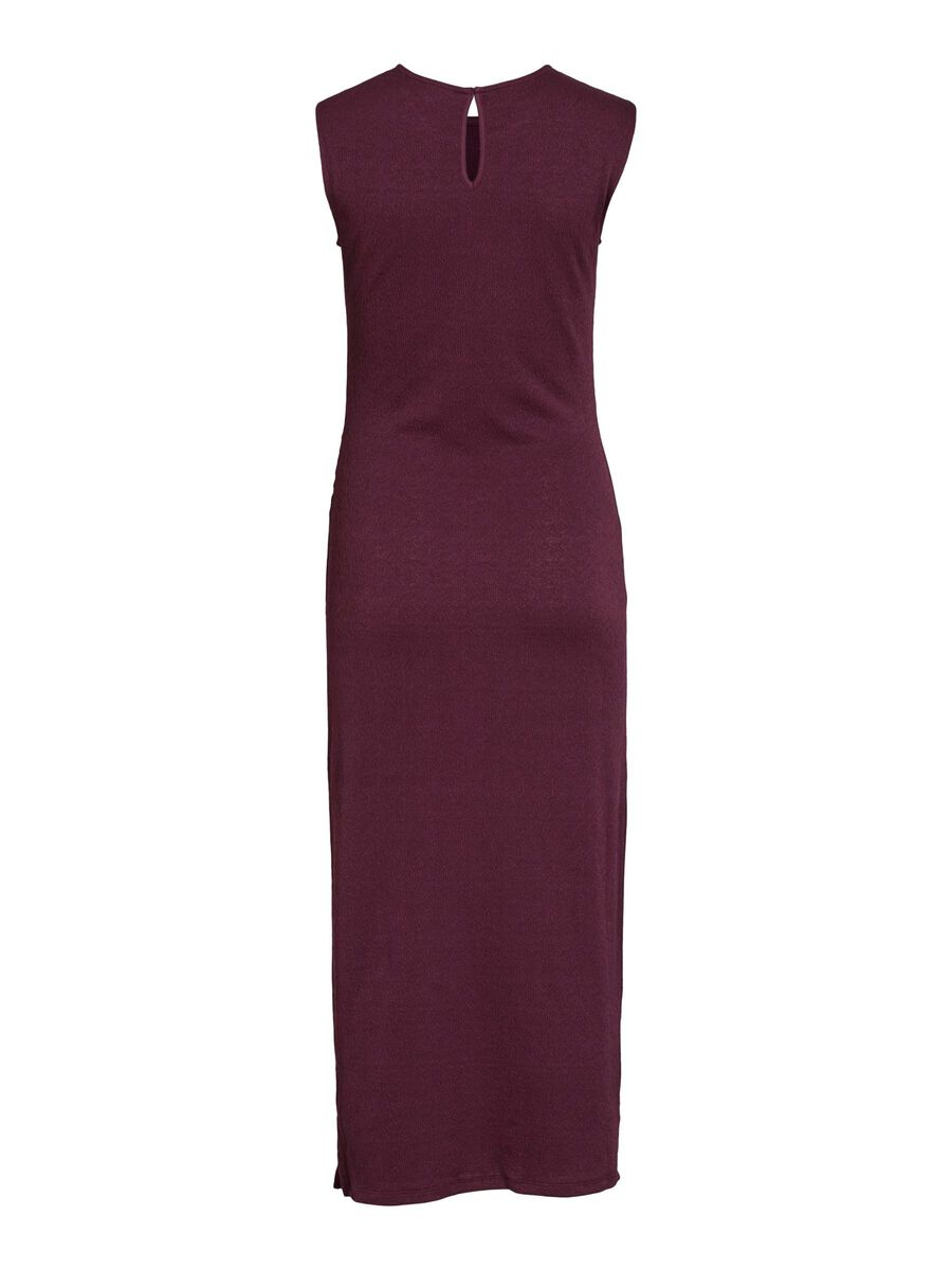 VILA VIDANNI SLEEVELESS MIDI DRESS, Fig, highres - 14113672_Fig_002.jpg