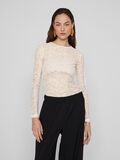 VILA ROUND NECK LONG SLEEVED TOP, Birch, highres - 14103899_Birch_003.jpg