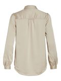 Vila LONG SLEEVED SHIRT, Cement, highres - 14063320_Cement_002.jpg