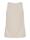 VILA CUELLO REDONDO CAMISETA DE TIRANTES, Super Light Natural Melan, highres - 14108420_SuperLightNaturalMelan_002.jpg
