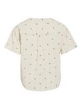 VILA VIPRISILLA SHORT SLEEVED TOP, Super Light Natural Melan, highres - 14105063_SuperLightNaturalMelan_1169751_002.jpg