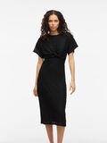 VILA SHORT SLEEVED MIDI DRESS, Black Beauty, highres - 14107122_BlackBeauty_007.jpg