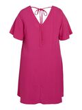 Vila CURVE - SHORT SLEEVED DRESS, Pink Yarrow, highres - 14086017_PinkYarrow_002.jpg