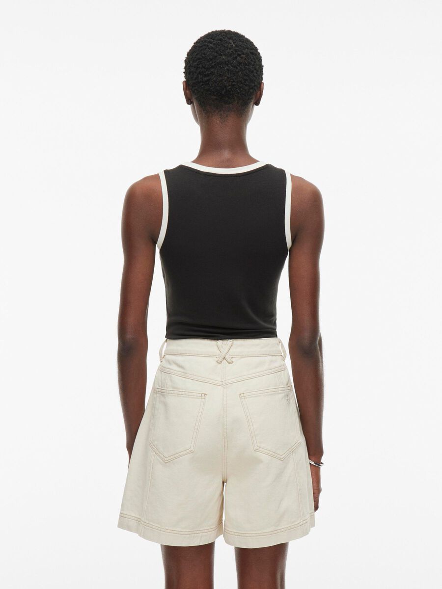 VILA SLEEVELESS TANK TOP, Meteorite, highres - 14106765_Meteorite_1184016_004.jpg