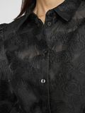VILA LONG SLEEVED SHIRT, Black, highres - 14106287_Black_006.jpg
