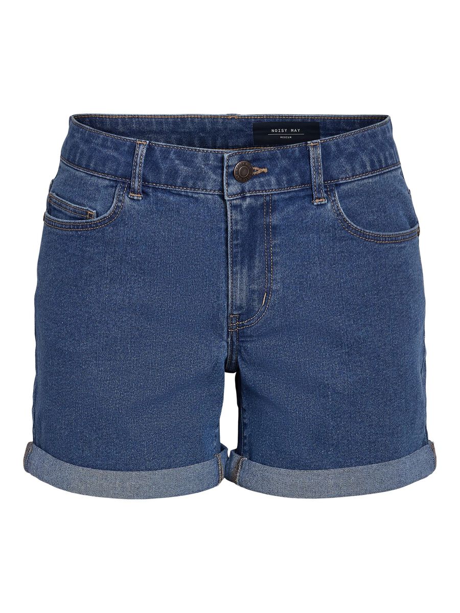 Noisy May DENIM SHORTS, Medium Blue Denim, highres - 27032489_MediumBlueDenim_001.jpg