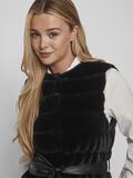 Vila PETITE - FAUX FUR WAISTCOAT, Black, highres - 14093293_Black_006.jpg