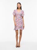 Product image thumbnail - VIPADDINA KORT JURK MET V-HALS, Cloud Dancer | 4