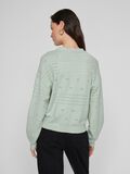 VILA VIRIL V-NECK KNITTED CARDIGAN, Silt Green, highres - 14102703_SiltGreen_1176130_004.jpg