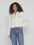 Vila LONG SLEEVED SHIRT, Snow White, highres - 14063320_SnowWhite_003.jpg