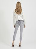 Vila CROPPED SKINNY FIT JEANS, Light Grey Denim, highres - 14055696_LightGreyDenim_808964_004.jpg