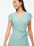 Product image thumbnail - VIURA MAXI WRAP DRESS, Blue Surf | 3