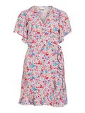Product image thumbnail - VIPADDINA KORT JURK MET V-HALS, Cloud Dancer | 6