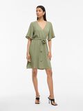 VILA SHORT WRAP DRESS, Oil Green, highres - 14101657_OilGreen_005.jpg