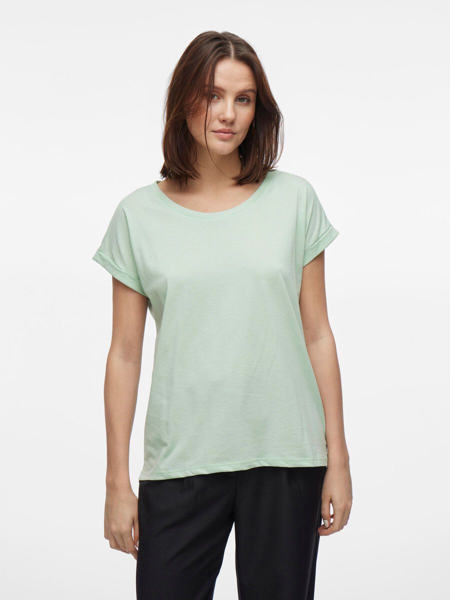 VILA VIDREAMERS RUNDHALS T-SHIRT, Silt Green, highres - 14083083_SiltGreen_003.jpg