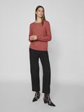 Vila COL ROND PULL EN MAILLE, Spiced Coral, highres - 14054177_SpicedCoral_714851_005.jpg