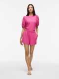 VILA VIMINERA HÖG MIDJA SHORTS, Raspberry Rose, highres - 14109702_RaspberryRose_005.jpg