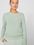 VILA VIDALO BASIC KNITTED PULLOVER, Silt Green, highres - 14082767_SiltGreen_006.jpg