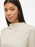 Product image thumbnail - HIGH NECK LONG SLEEVED TOP, Birch | 3
