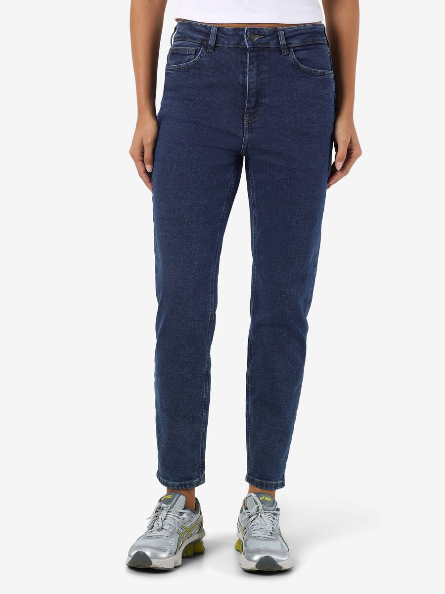 Product carousel image - NMMONI SLIM FIT JEANS, Dark Blue Denim | 1