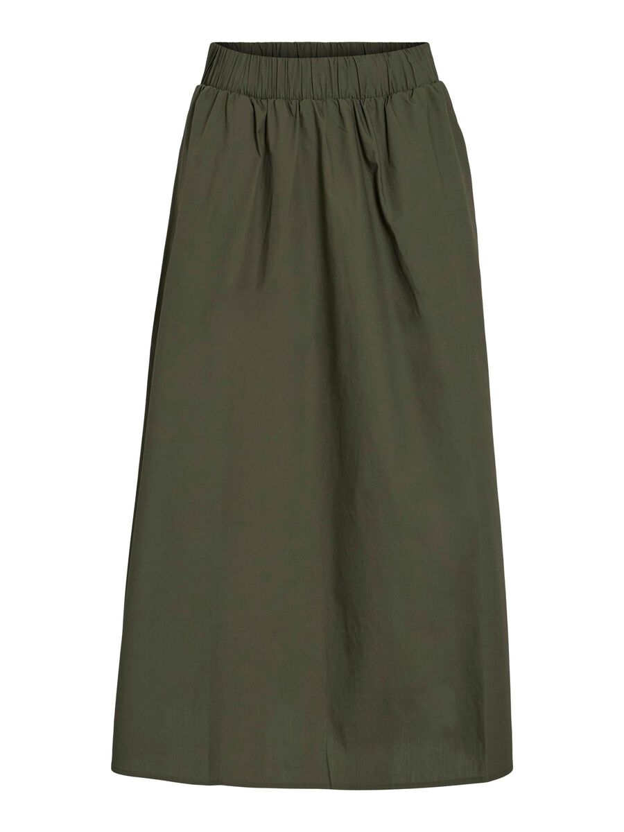 VILA VISOPHIE HIGH WAIST MAXI SKIRT, Deep Depths, highres - 14107840_DeepDepths_001.jpg