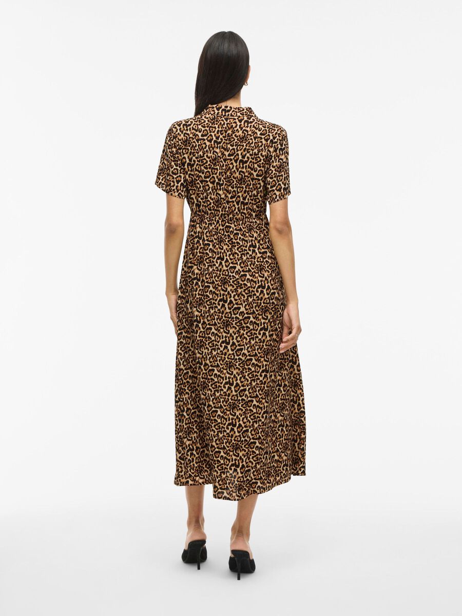 VILA PETITE - MAXI SHIRT DRESS, Birch, highres - 14109906_Birch_1217094_004.jpg