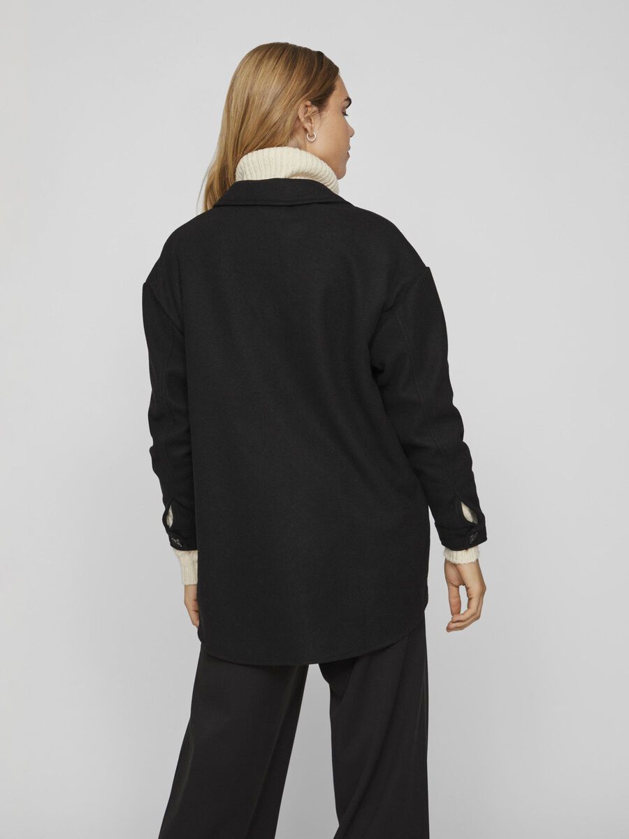VILA VIKIMMI OVERSIZE JACKE, Black, highres - 14067254_Black_004.jpg
