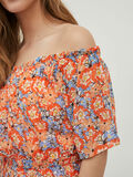 Vila FLORAL OFF-SHOULDER DRESS, Orange.Com, highres - 14081254_OrangeCom_986945_006.jpg