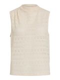 VILA HIGH NECK SLEEVELESS TOP, Birch, highres - 14109714_Birch_001.jpg