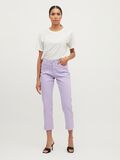 Vila CROPPED STRAIGHT FIT JEANS, Pastel Lilac, highres - 14057734_PastelLilac_005.jpg
