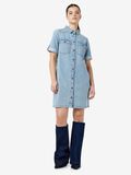 Noisy May SHORT SLEEVED DENIM DRESS, Light Blue Denim, highres - 27030041_LightBlueDenim_007.jpg